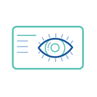 vision insurance card icon