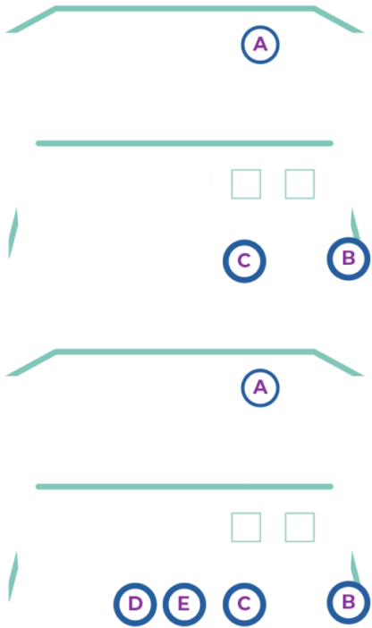 exemplo de prescrição de lentes de contacto com PWR -5.00, BC 8.3, e DIA 14.2 exemplo de prescrição de lentes de contacto para astigmatismo com PWR -5,00, CYL/AXIS -1,50, eixo a 100 graus, BC 8,3 e DIA14,2