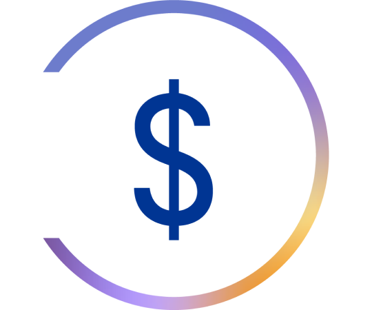 Dollar sign icon