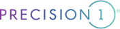 Official logo of Precision contact lenses